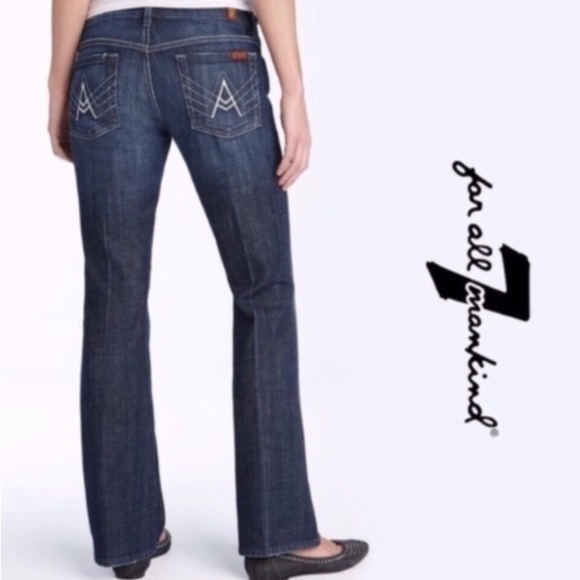 7 For All Mankind Denim - 7 for all Mankind jeans “A pocket” size 27